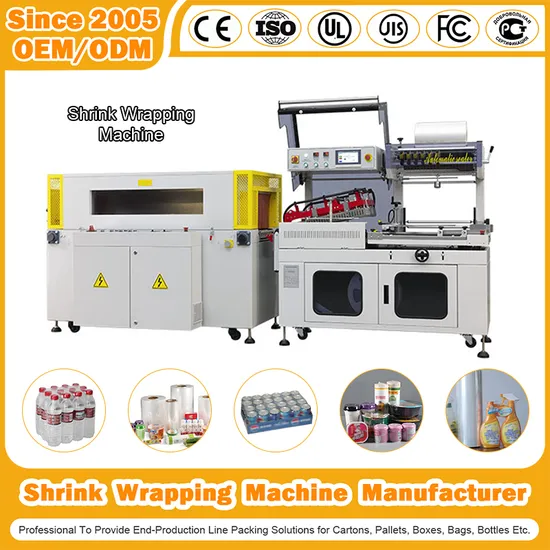 Automatic L Bar Sealing Machine Heat Shrink Plastic Bag Sealer Shrink Packaging Machine Packing Machine