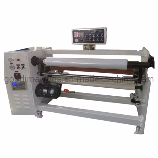 Adhesive Masking Tape Rewinding Machine Autoamtic OPP Packing Tape Rewinder
