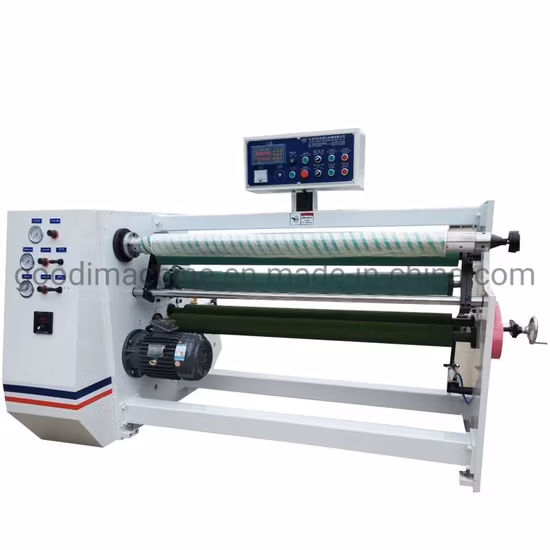 Adhesive Masking Tape Rewinding Machine Autoamtic OPP Packing Tape Rewinder