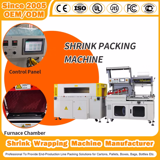 Automatic L Bar Sealing Machine Heat Shrink Plastic Bag Sealer Shrink Packaging Machine Packing Machine