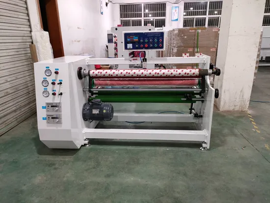 Adhesive Masking Tape Rewinding Machine Autoamtic OPP Packing Tape Rewinder