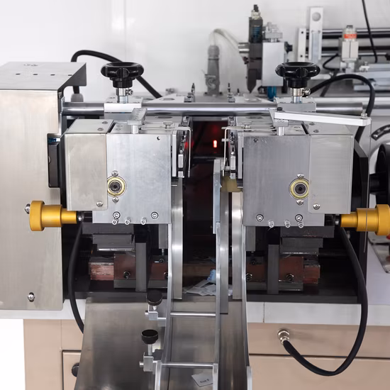 Multifunction Woven Label Cutting Machine/ Hot and Cold Printed Garment Fabric Label Cut and Fold Machine for Satin Ribbon, Cotton Tape, Care Label Jz